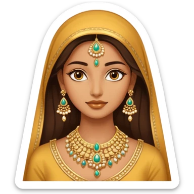 Desi rich aesthetic vibes sticker