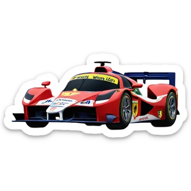 Ferrari carlos sainz sticker
