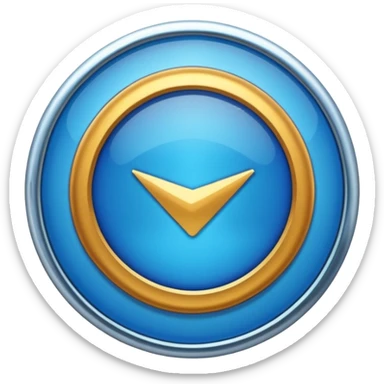 Generate a blue meta verified badge sticker