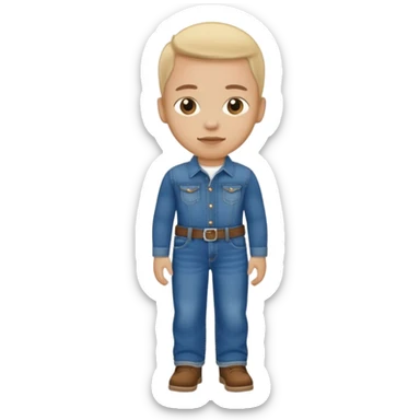 washing deep blue long denim 



 sticker