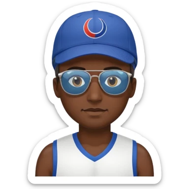 a guy in a sports uniform in cap on the turks sticker