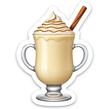 Eggnog sticker