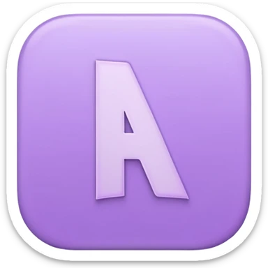 Netflix aesthetic "N" logo in pastel purple sticker