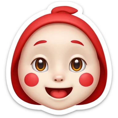 labubu character, playful and expressive, Rednote emoji style sticker