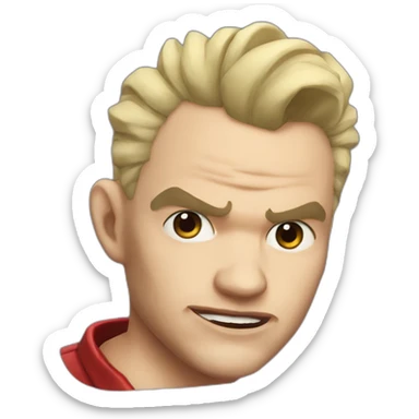 devil man cry baby sticker