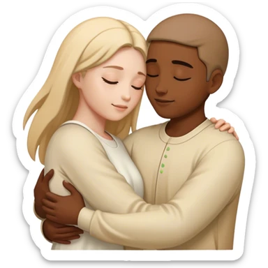 Two spiritual souls with purpose together  sticker