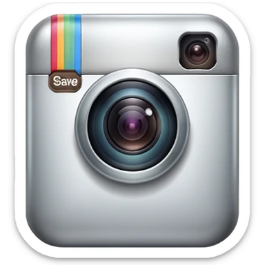 instagram save icon sticker
