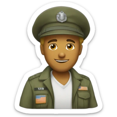 witz sur foxhole sticker