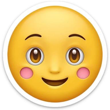 Asi pero un emoji de Los amarillos sticker