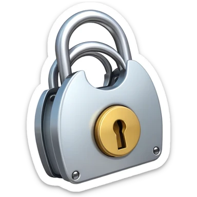 candado sticker