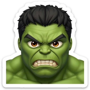 hulk se mascarado sticker