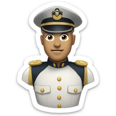 Commandant Cody sticker