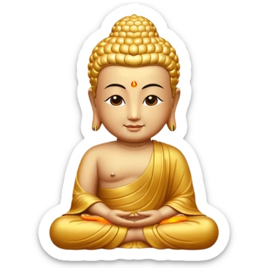 Buddha sticker