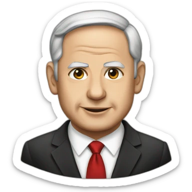 Benjamin Netanyahu sticker