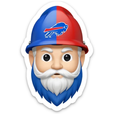 Buffalo Bills gnome sticker
