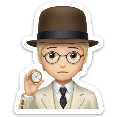 kaito kid in conan sticker