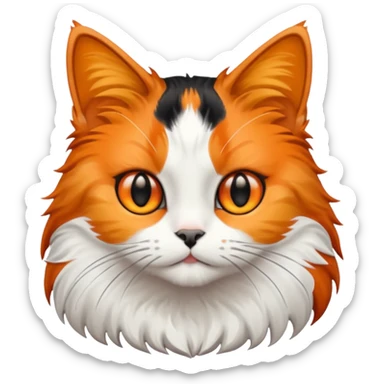 кошка калокрадка sticker