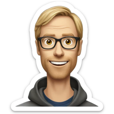 stephen merchant sticker