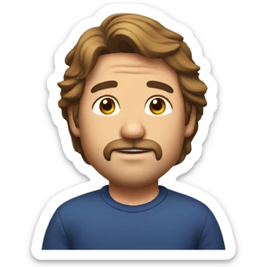 chuck noris with nori sticker