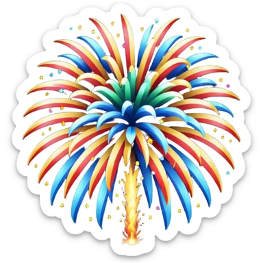 fireworks sticker