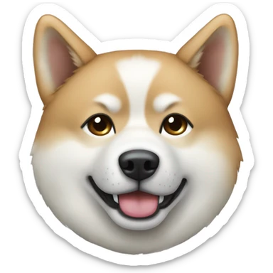 Akita inu sticker