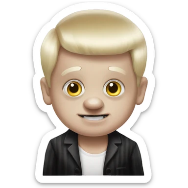 pugsley from addams family sticker