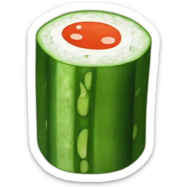 Cucumber Maki Sushi sticker