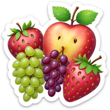 Candy-Coated Fruits sticker