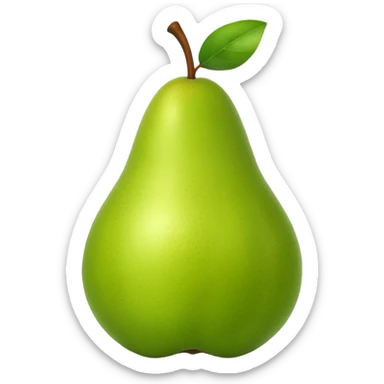 Pear sticker