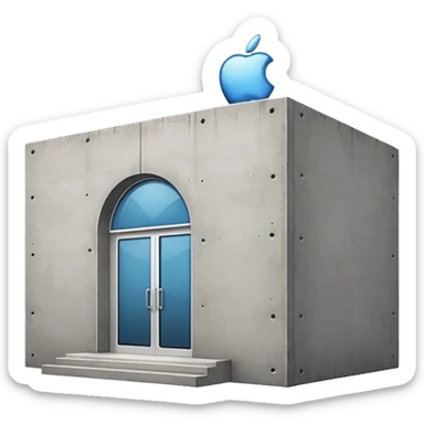 Apple Store from outside without any windows sticker