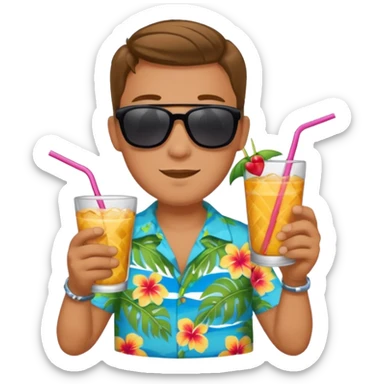 I am feeling free from work obligations and ready to go on vacation  sticker