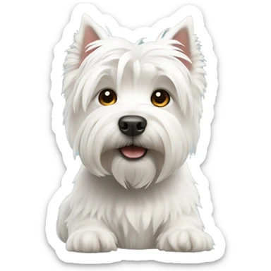 West Highland White Terrier sticker