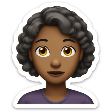 A GIRL WANTS GO HOME sticker