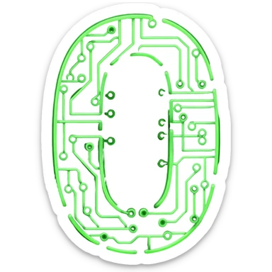 I need emoji for my new discord server, the name of the server is Zer0s and 0nes, I love the binary system and "hacker" look, like a guy with a hoodie, but it need not necessarily be. My favorite colors are green and black. I need one to be "0" oriented and one "1" oriented. sticker