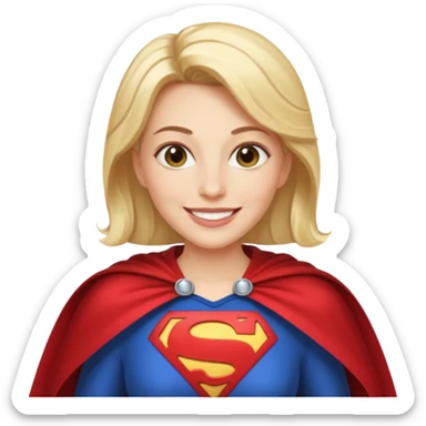 Mom with superpowers sticker