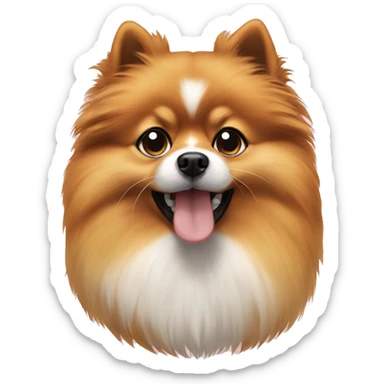Pomerian  sticker