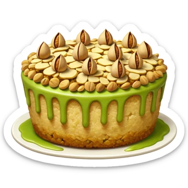 Pistachio Crumble Cakes sticker