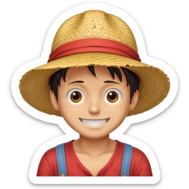 Luffy sticker