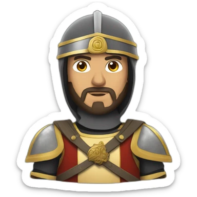 byzantine soldier sticker