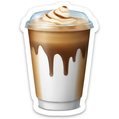 Ice coffe sticker