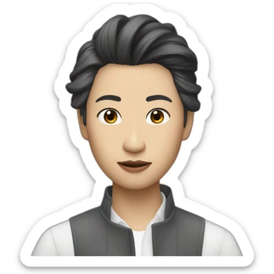 Celine Song Director Asian alone sticker