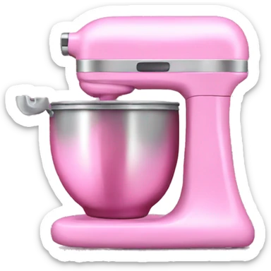 pink mixer sticker