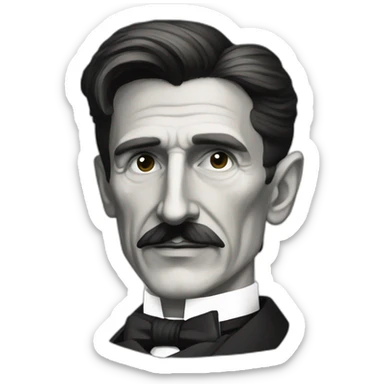 Nikola Tesla  sticker