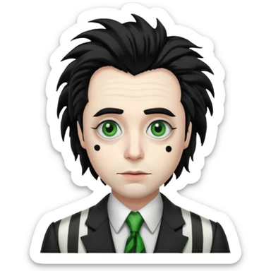 beetlejuice sticker