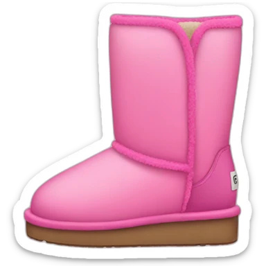 pink ugg boots sticker