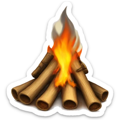 bonfire sticker