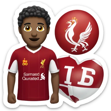 Liverpool football club sticker