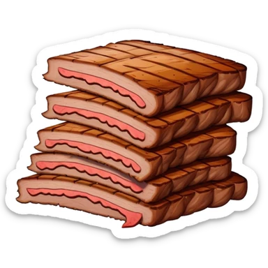 Brisket sticker