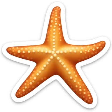 starfish sticker