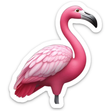 flammant rose fée sticker